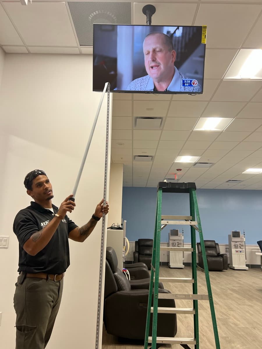Commercial TV Installation