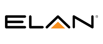 Minimalist logo with a brown triangle and black letters.