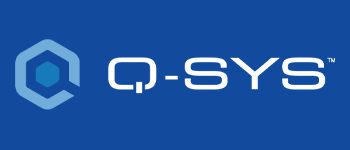 Partial white text on blue background with letters 'Q-SY'.
