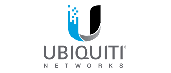 Logo of Ubiquiti Networks with a stylized 'U' in blue and gray.